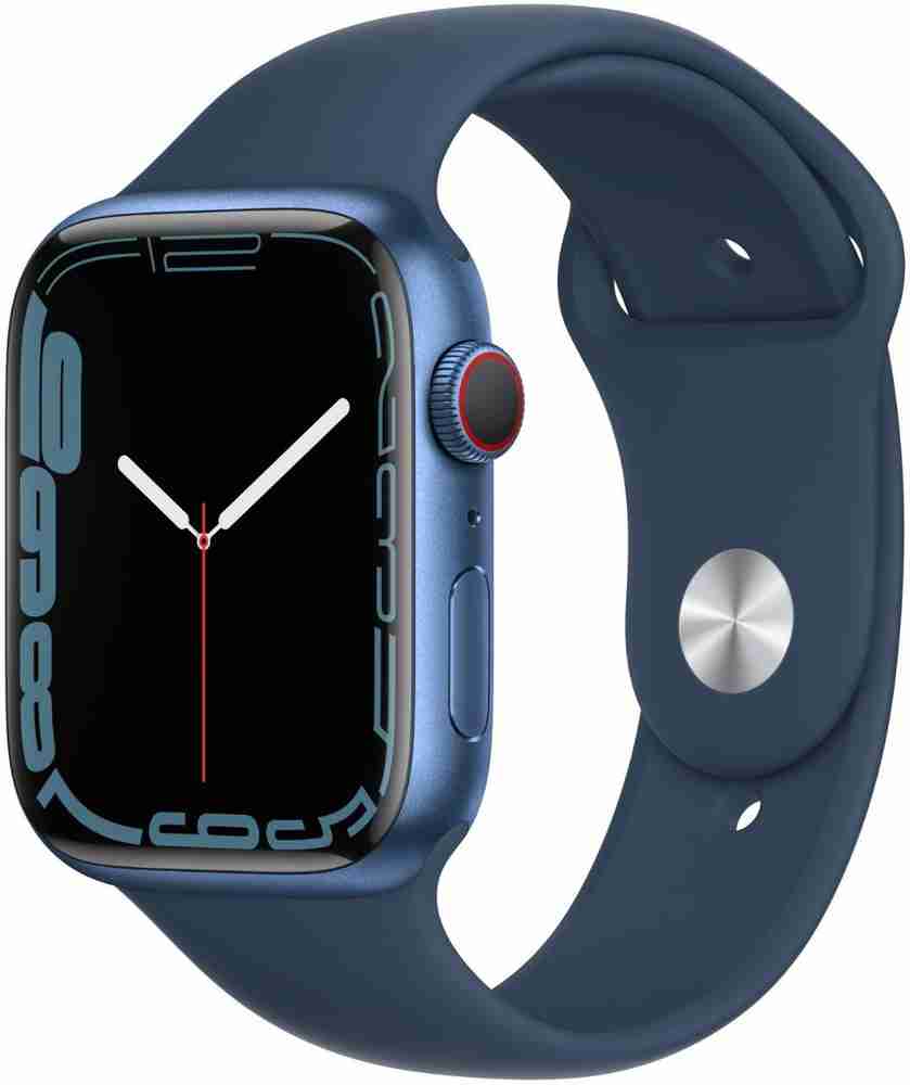 Apple Watch Series7 (GPS + Cellular, 45mm)Blue Aluminium Case 