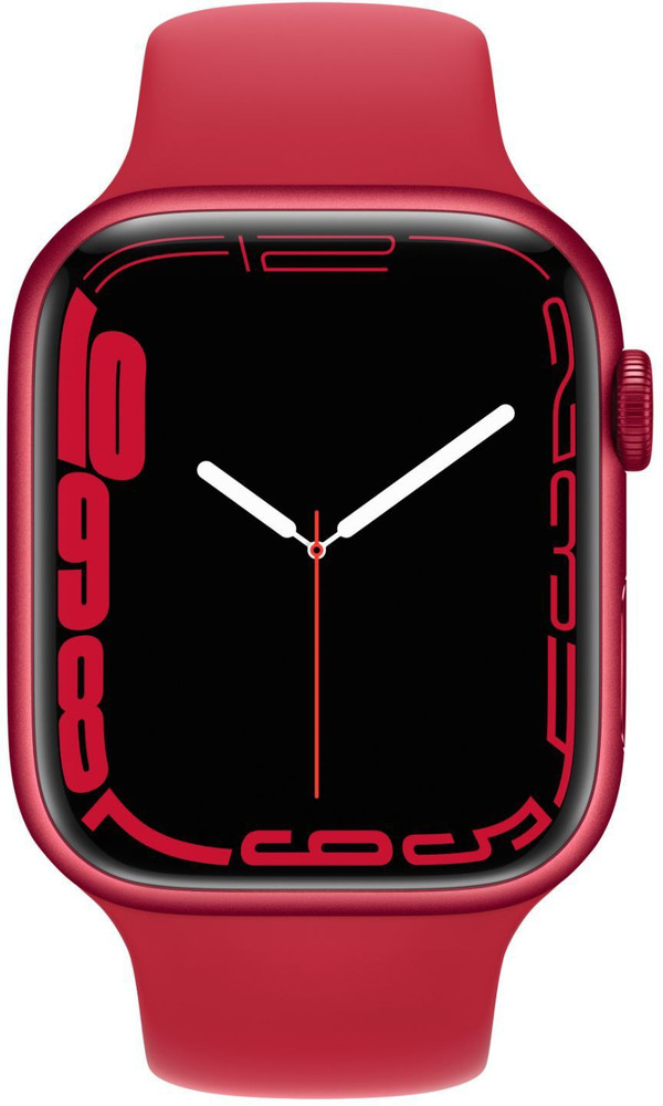 Apple Watch Series7 (GPS-45mm) Aluminium Case-(PRODUCT)Sport Band 