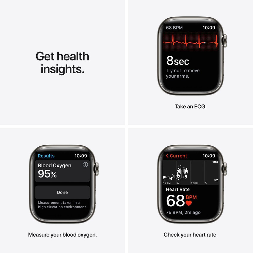 Apple Watch Series7 (GPS+Cellular-45mm)Graphite Stainless Steel 
