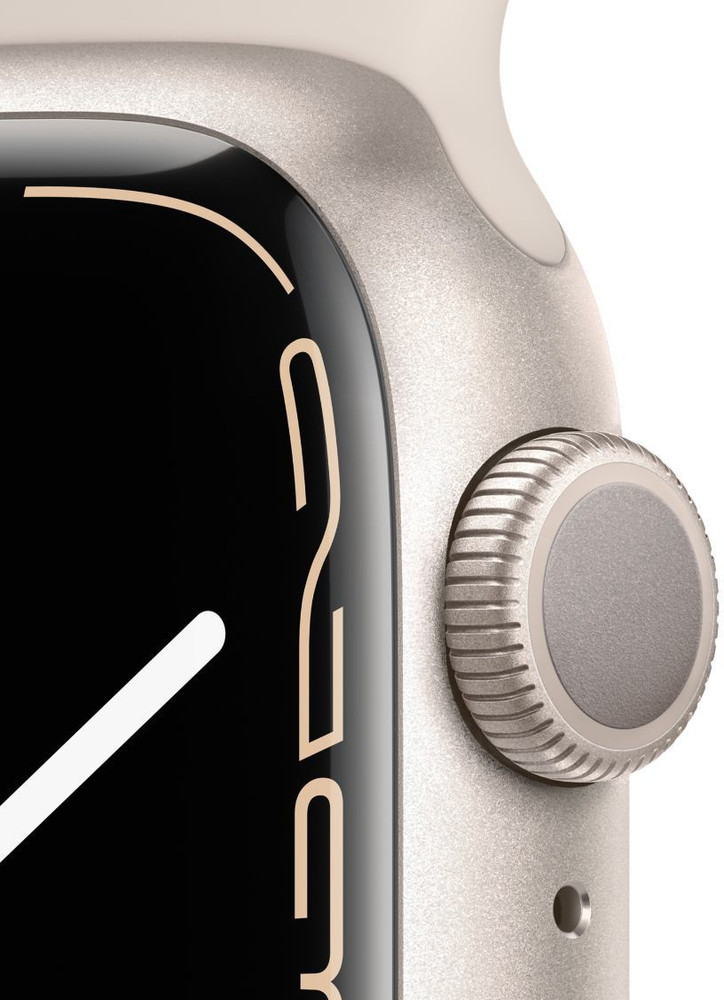 Apple Watch Series7 (GPS, 41mm) - Starlight Aluminium Case with 