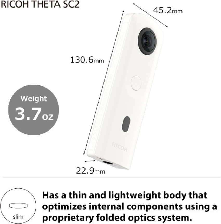 Ricoh Theta SC2 360 Degree Camera 4K Video with Image 