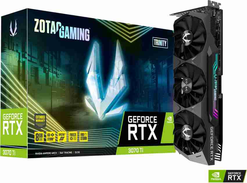 ZOTAC RTX 3070 Ti Trinity GDDR6X 8 GB NVIDIA Chipset 256 bit 1770 