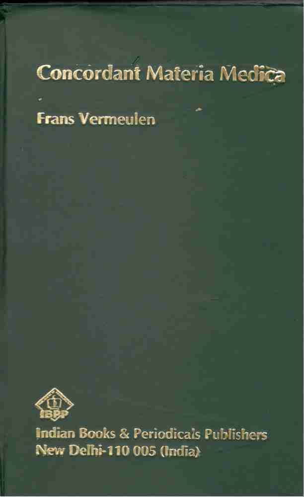 Concordant Materia Medica: Buy Concordant Materia Medica by