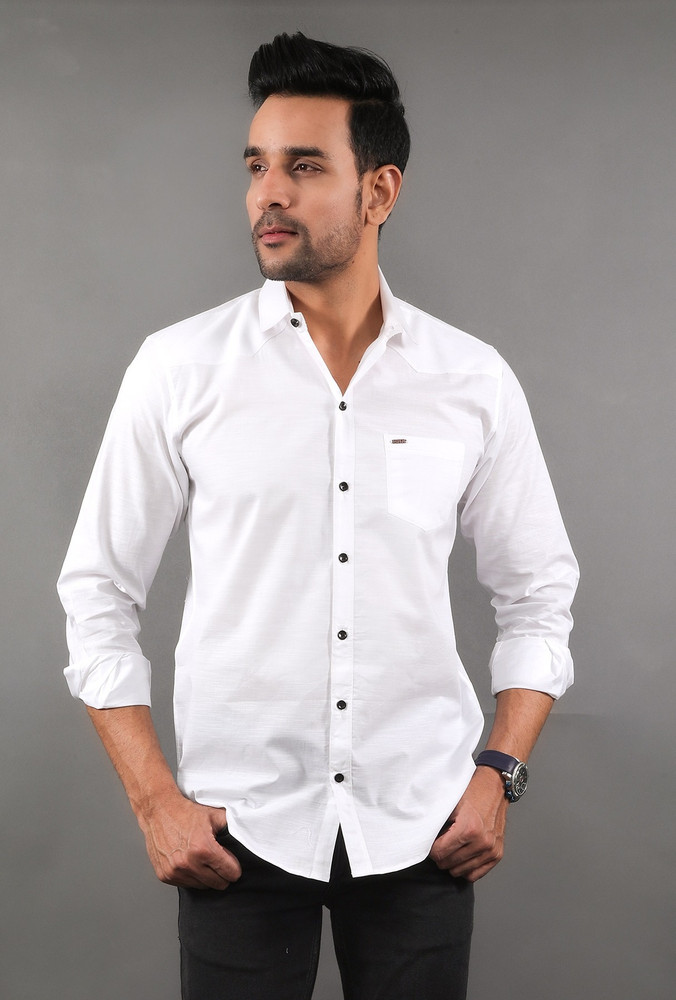 White shirt flipkart discount