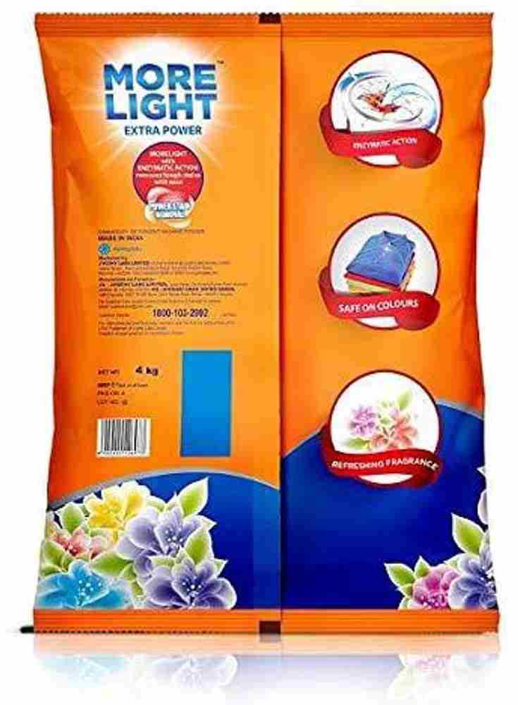 Morelight More Light Extra Power Detergent powder 4kg Detergent 