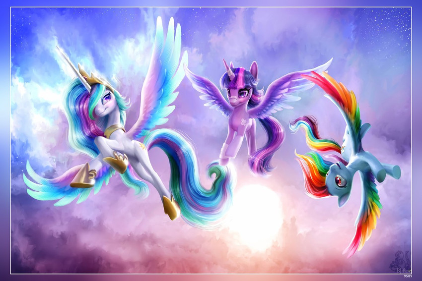 Princess Celestia My Little Pony Friendship Is Magic Celestia And Luna