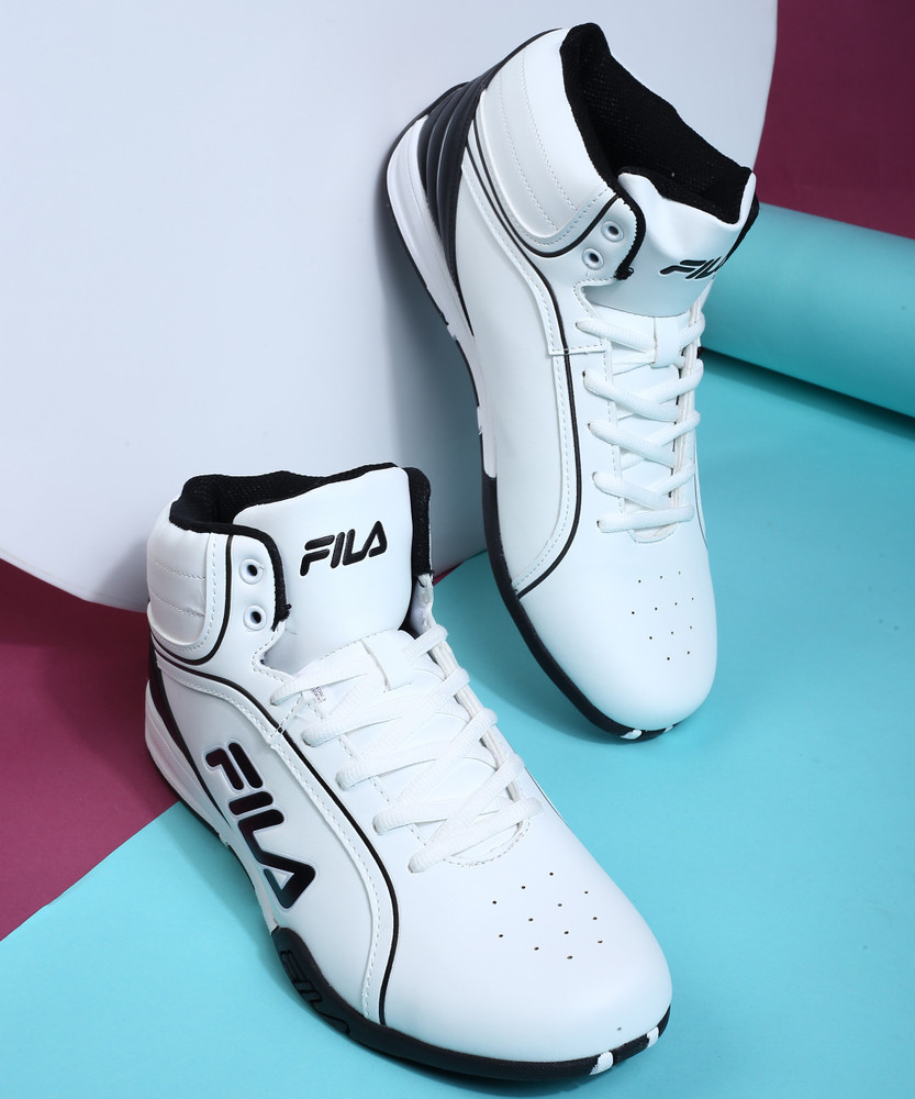 High Top Fila Old Model Shoes Sneakers Fila Old School Mens White