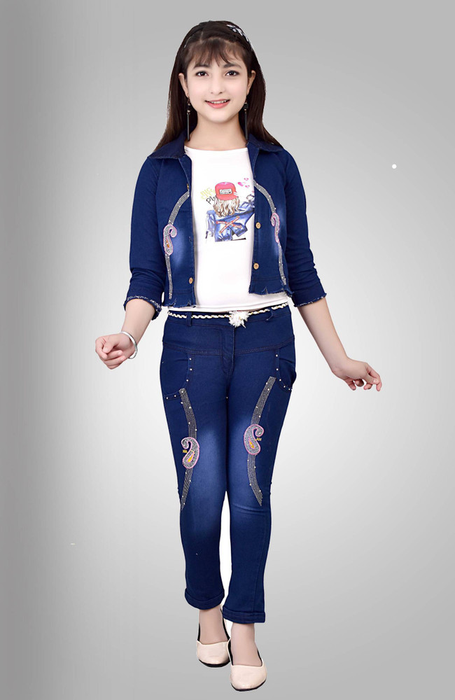 fancy girl jeans top