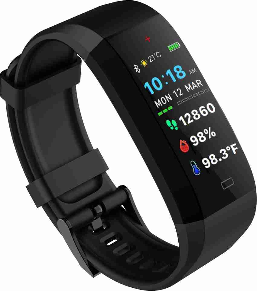 Goqii O2 Watch GOQii Vital AMOLED SpO2 HR Body Temperture With