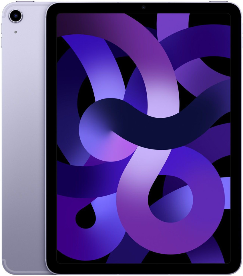 Apple iPad Air (5th gen) 64 GB ROM 10.9 Inch with Wi-Fi+5G (Purple 