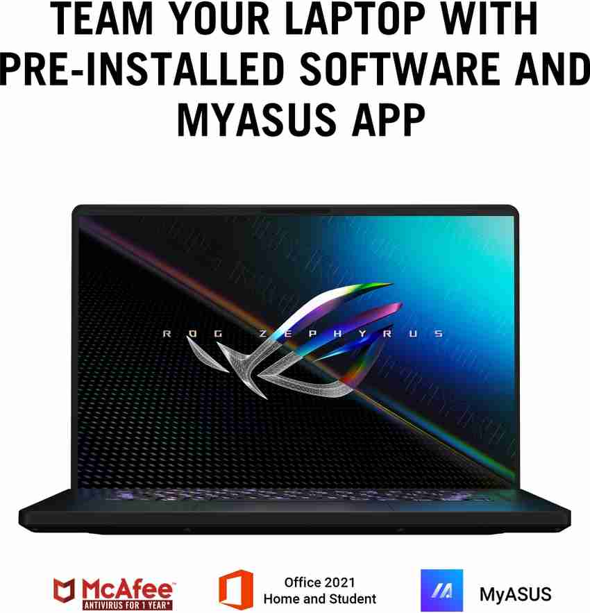 ASUS ROG Zephyrus M16 Intel Core i9 12th Gen 12900H - (32 GB ASUS ROG Zephyrus M16 Intel Core i9 12th Gen 12900H - (32 GB