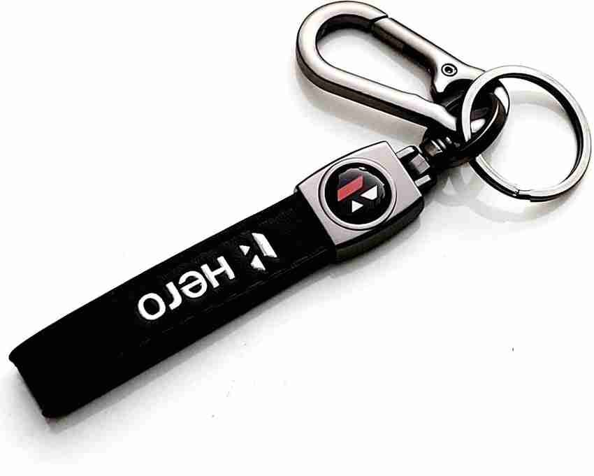 gtrp HERO Premium Leather Key Ring For Cars And Bikes All Brands 
