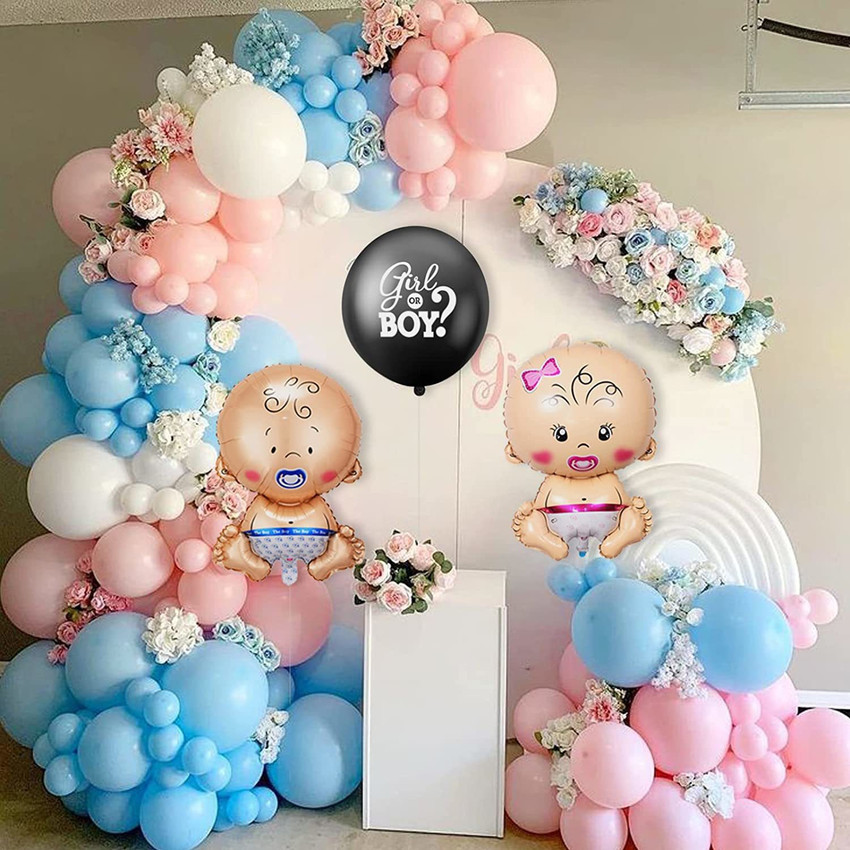Baby shower balloon decoration sale