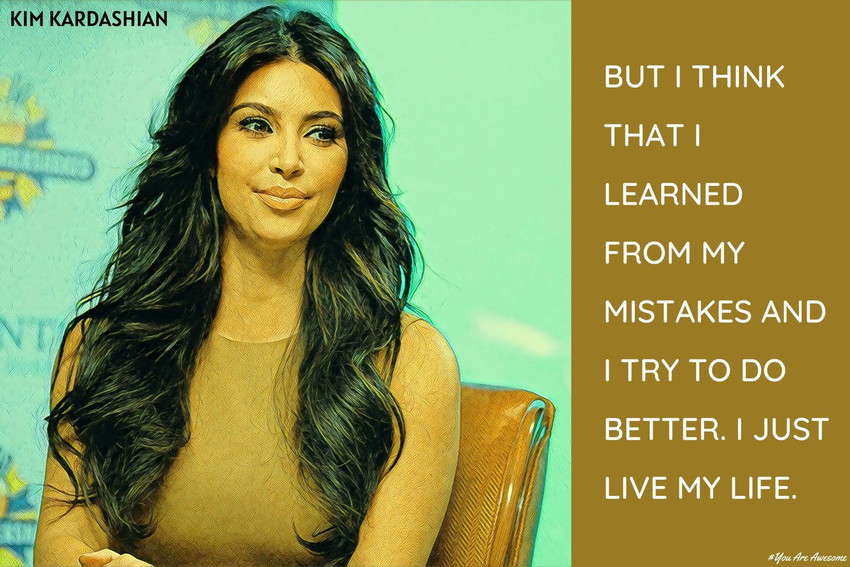 Kim Kardashian Pic Quotes 