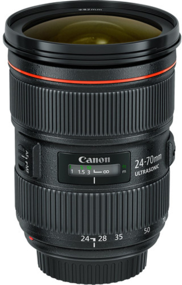 Canon EF 24 - 70 mm f/2.8L II USM Standard Zoom Lens - Canon