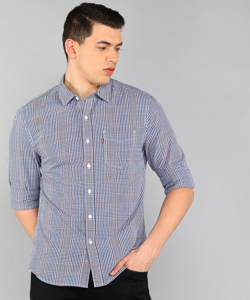 Levi's Clothes Levis Blue Check Shirt Levis India Levis