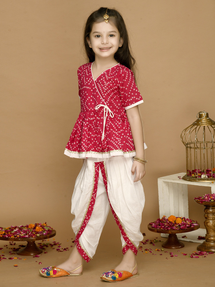 Kurta Baccho Ke Frock Suit Dhoti Kurta For Kids Girl Child Girl