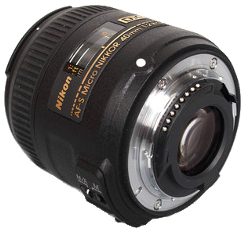 NIKON AF-S DX Micro NIKKOR 40mm f/2.8G Macro Prime Lens - NIKON 