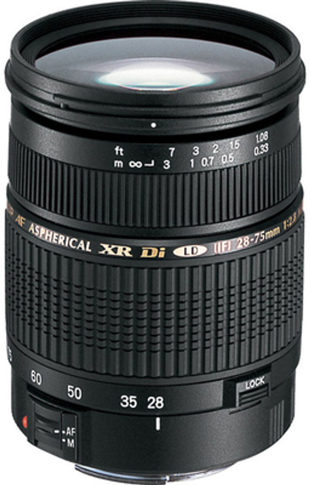 Tamron SP AF 28 - 75 mm F/2.8 XR Di LD Aspherical (IF) Macro Zoom 