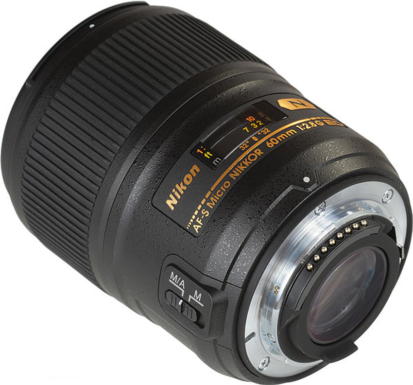 NIKON AF-S Micro Nikkor 60 mm f/2.8G ED Macro Prime Lens - NIKON 