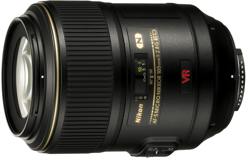 NIKON AF-S VR Micro-Nikkor 105 mm f/2.8G IF-ED Macro Prime Lens 
