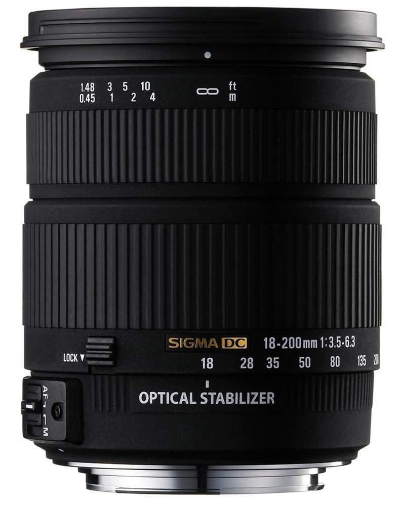 SIGMA 18-200mm F3.5-6.3 DC OS for Canon