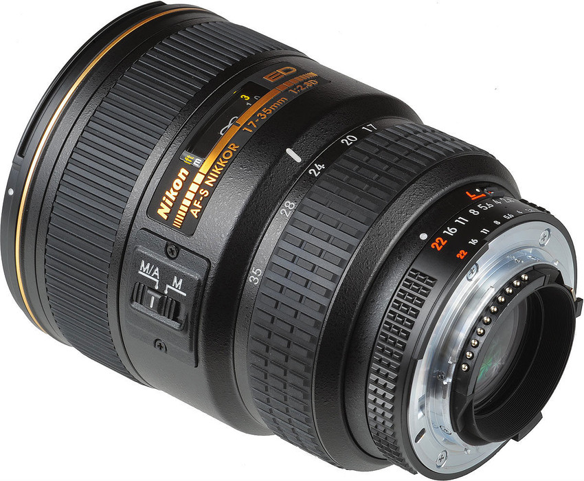 NIKON AF-S Zoom-Nikkor 17 - 35 mm f/2.8D IF-ED (2.1x) Wide-angle 