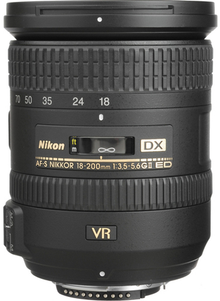 NIKON AF-S DX NIKKOR 18 - 200 mm f/3.5-5.6G ED VR II Telephoto 