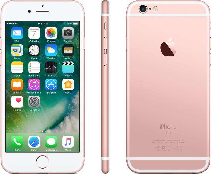 特価！ Apple iPhone 6S 64GB ローズゴールド au 15G77 NKQR2J/A mineo