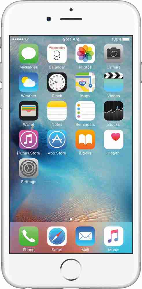 Apple iPhone 6s - 128 GB - Silver (Unlocked) for sale online
