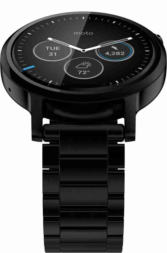 スマートウォッチ moto360 2nd 会える 42mm レザー