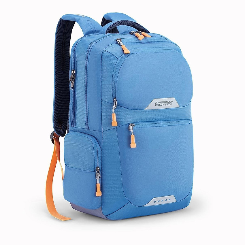 american tourister snap nxt 01 black laptop backpack Acro 02 Navy Computers & Accessories making it easy to carry and breathable for long trips Snap Nxt American Tourister Laptop