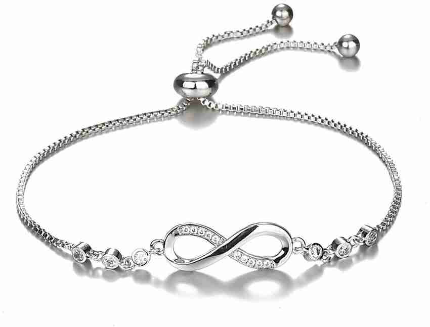 TheVineGirl Stainless Steel Silver Bracelet Price in India Buy TheVineGirl Stainless Steel Silver Bracelet Online at Best Prices in India Flipkart