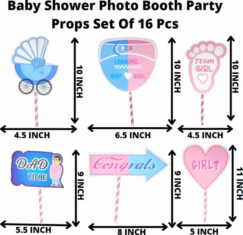 Free Baby Shower Photo Booth Props Theme My Party Photo Props For Baby