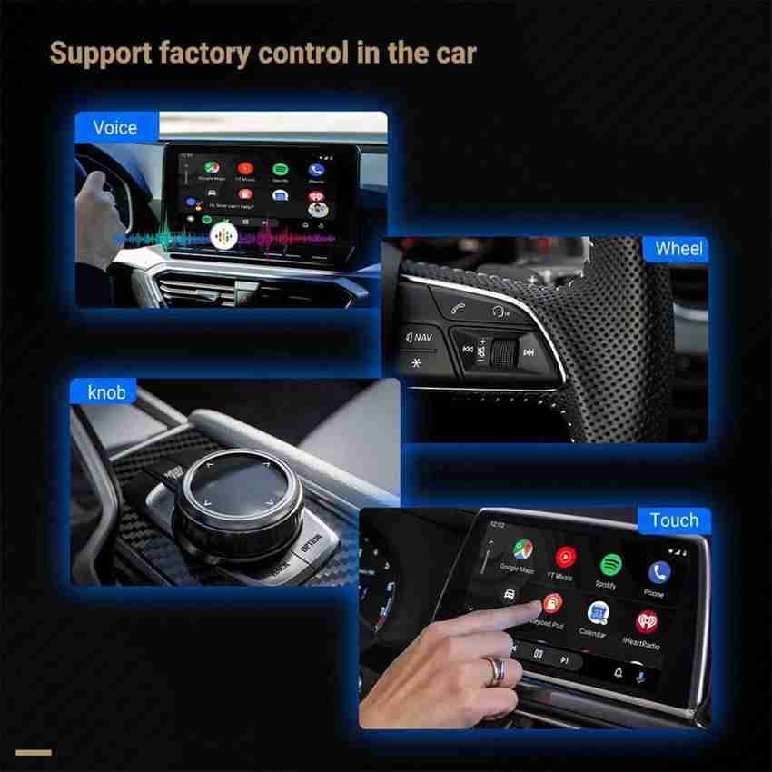 Ottocast Play 2 Video wireless CarPlay/ Android Auto Built-in Car 