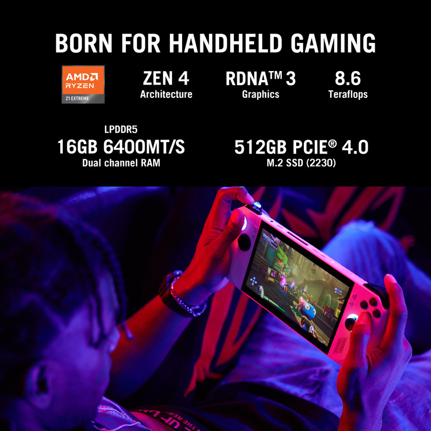 ASUS ROG Ally AMD Ryzen Z1 Octa Core Extreme