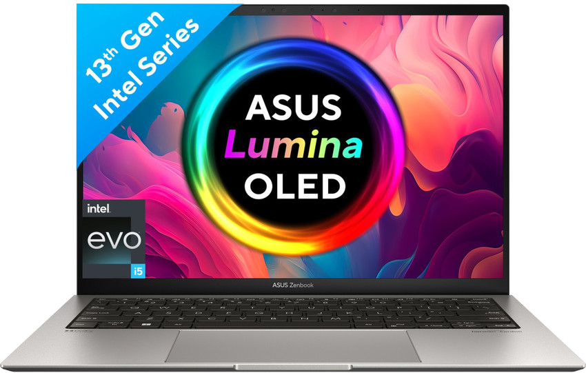 ASUS Zenbook S 13 OLED 1 cm Thin & 1 kg Light, Intel EVO Intel 