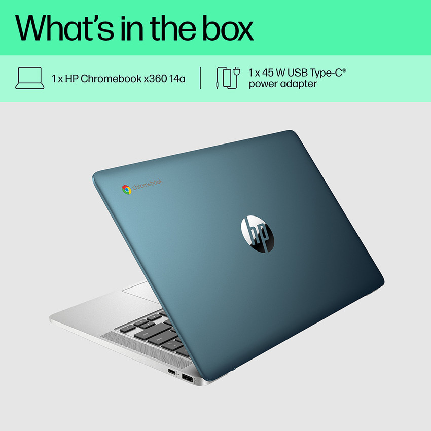 hp Chromebook 14a-na1001TU グリーン 箱付き タッチ （HP Chromebook 