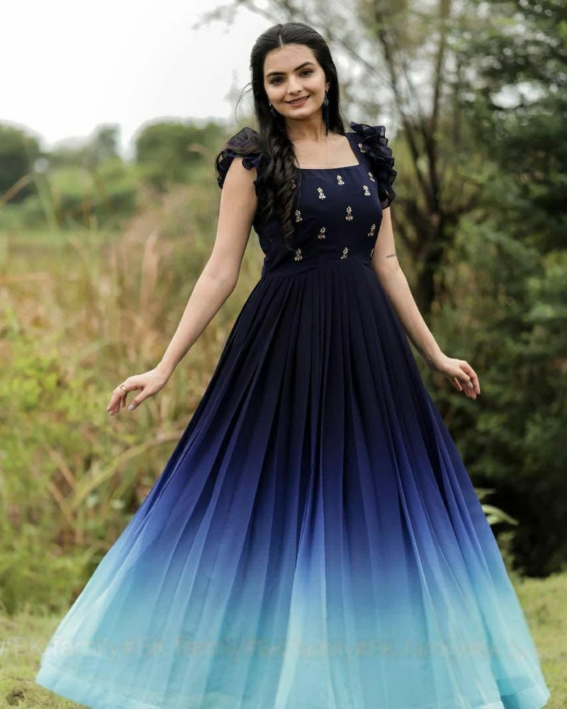 Party Dress Flipkart Ladies Long Dress Long Gown Flipkart Dress Party Wear  Indian Wedding New Dress Photo