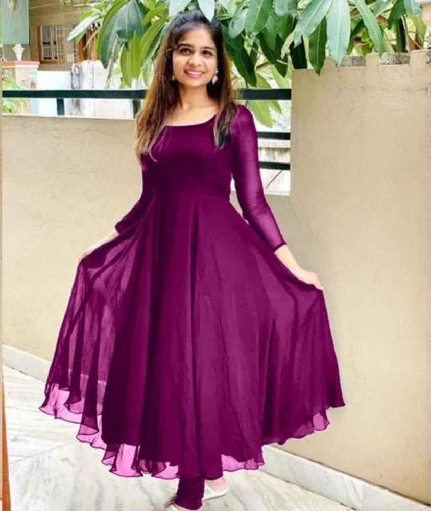 Anarkali Dress Full Frock In Flipkart Anarkali Gown Flipkart