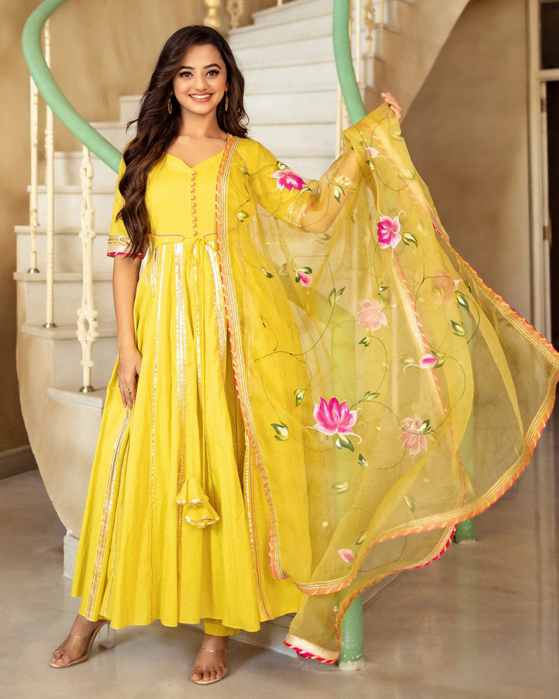 cotton anarkali dress flipkart Summer Cotton New Anarkali Dress Printed Anarkali Suit Anarkali Kurtis Flipkart Today Offer Kurtis Buy Rust Floral Printed Cotton Anarkali Online