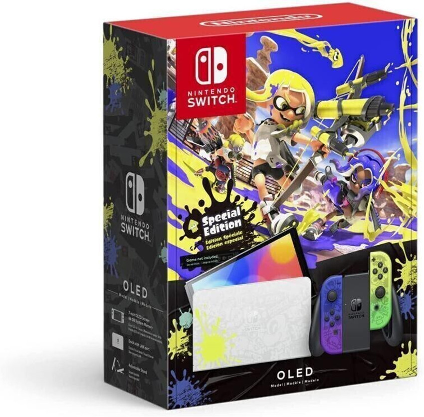 NINTENDO Switch Oled Splatoon 3 Special Edition Console 64 GB 