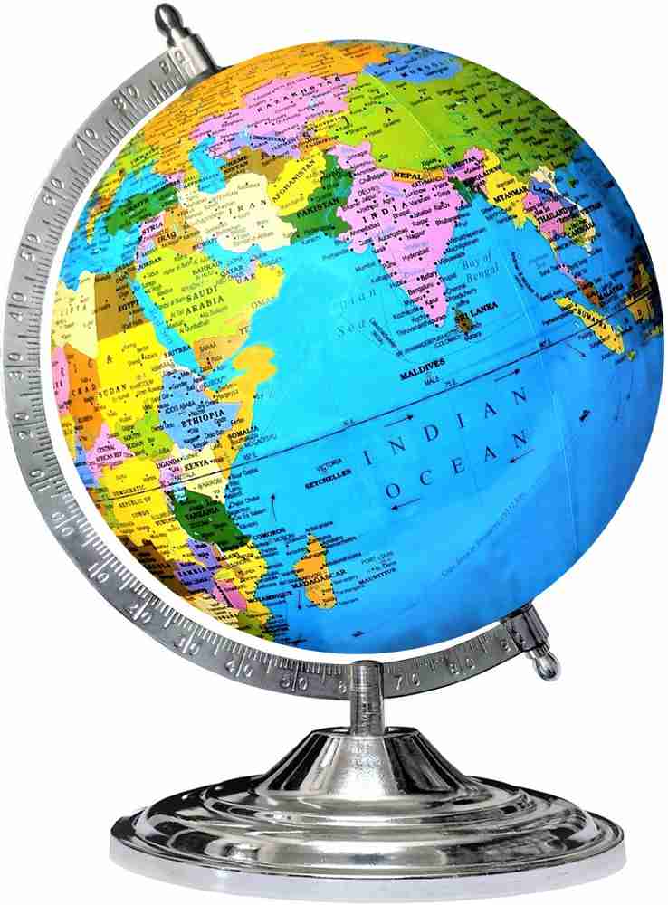 Savy Globe 12 Inch=30.48 cm with 52 Countries Trump Cards 