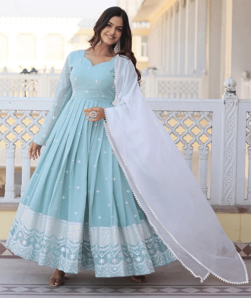 flipkart gown suit
