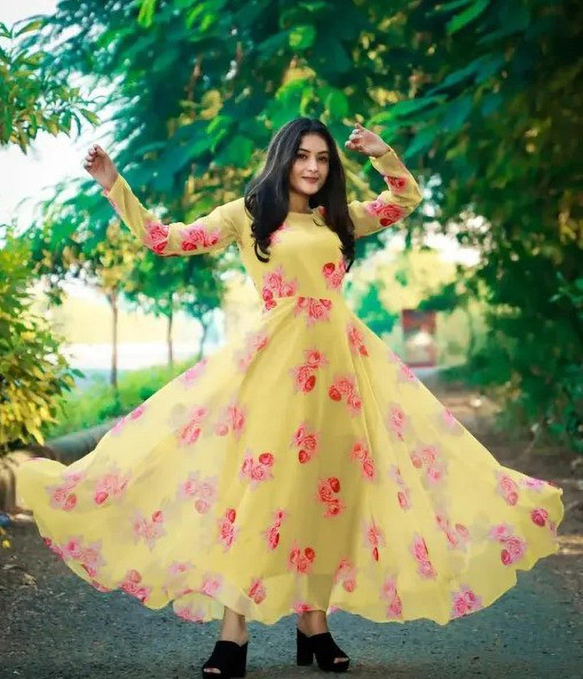 Fashion2wear Anarkali Gown Price in India Buy Fashion2wear Anarkali Gown online at Flipkart