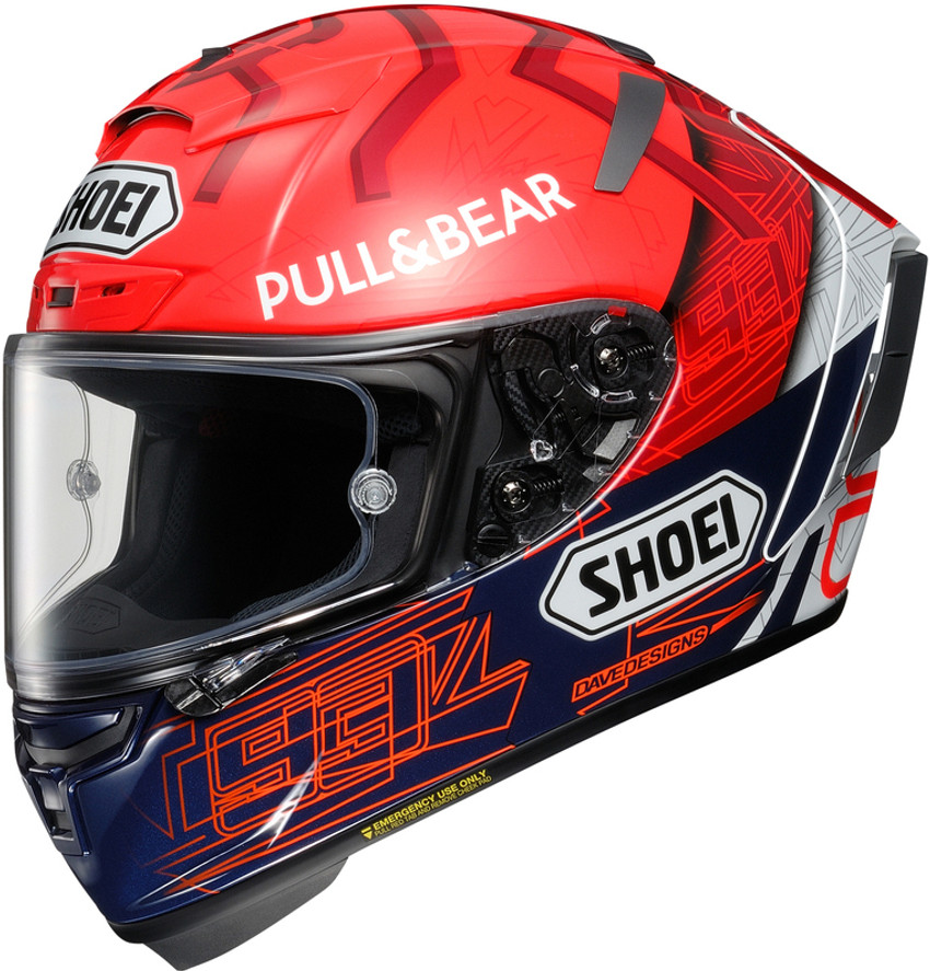 Casco Shoei X-14 Marquez 6 TC-1 Helmet Motorbike Helmet - Buy 