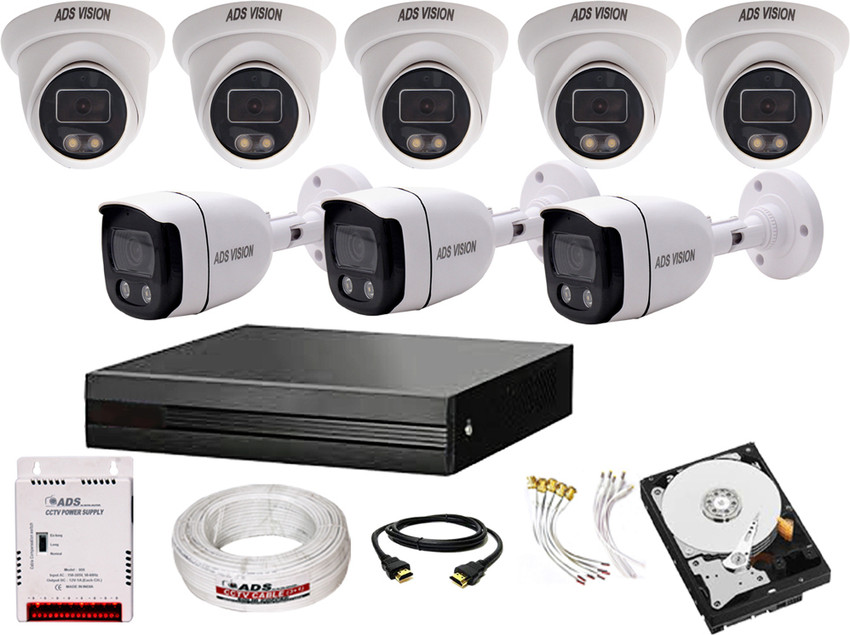 Set Cctv Camera Fake Security Camera Dummy Dome CCTV Set Of With