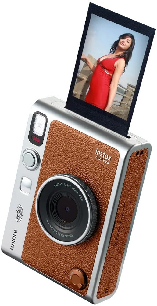 FUJIFILM Instax Mini Evo Hybrid Premium Edition Instant Camera 