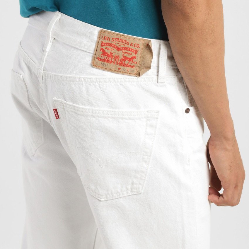LEVI'S Regular Men White Jeans - Buy LEVI'S Regular Men White Jeans Online  at Best Prices in India | Flipkart.com