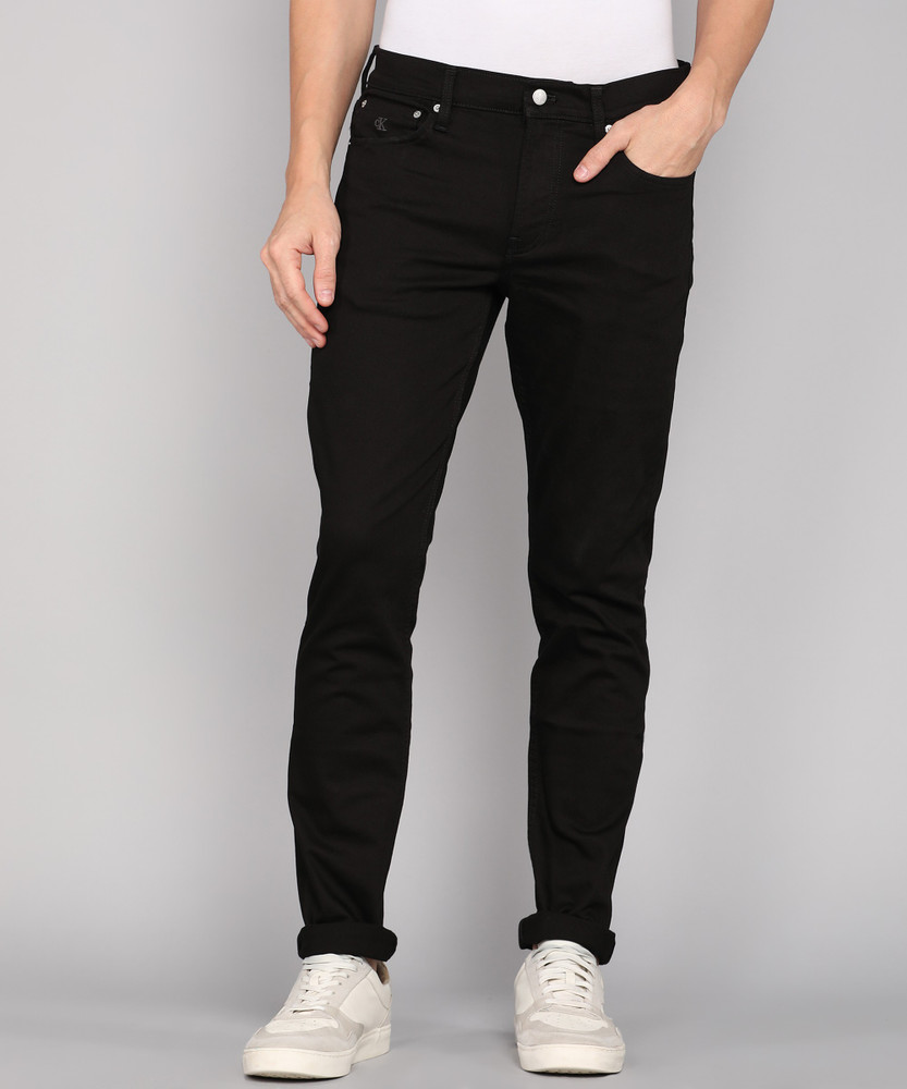 Calvin Klein Jeans Slim Men Black Jeans - Buy Calvin Klein Jeans 